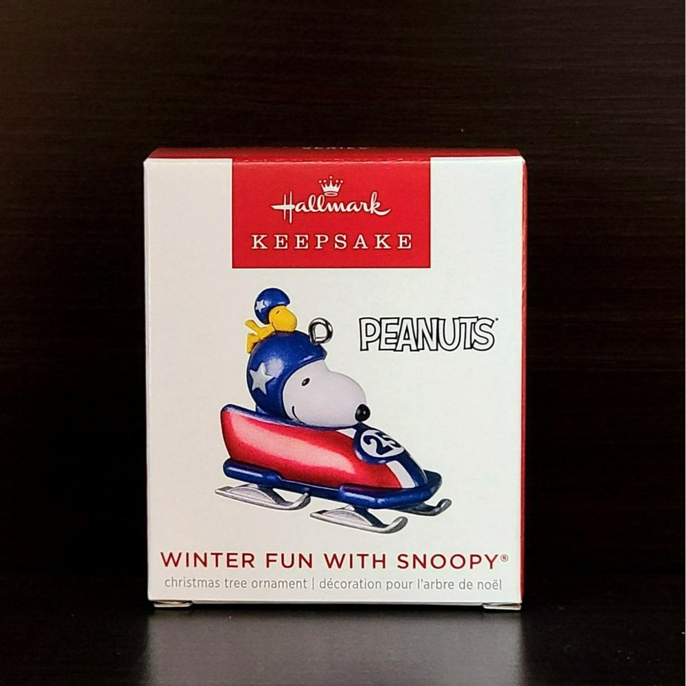 Hallmark Keepsake‎ Ornament 2022 Winter Fun With Snoopy New In Box Collectibles